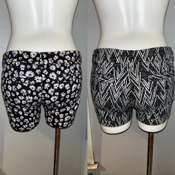 Lot of 2 NWOT American Eagle midi stretch shorts - Picture 2 of 6